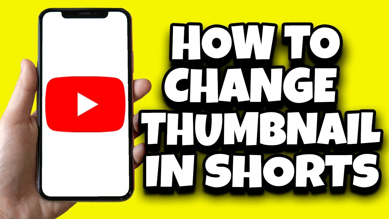 How To Change Thumbnail on YouTube Short