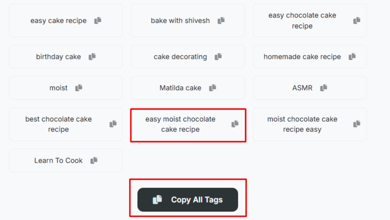 How To Generate Youtube Tags Using Our Free Youtube Tag Generator