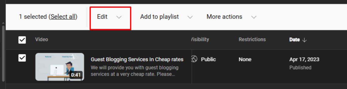 How to Add Tags To Youtube Videos